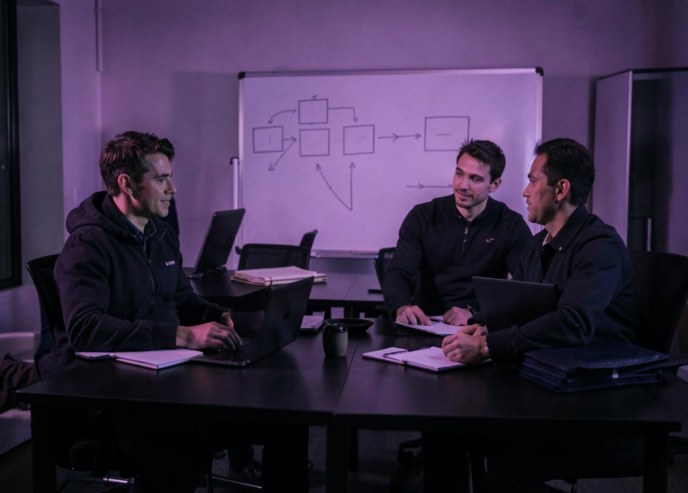 A delivery team moving an AI workflow into operations